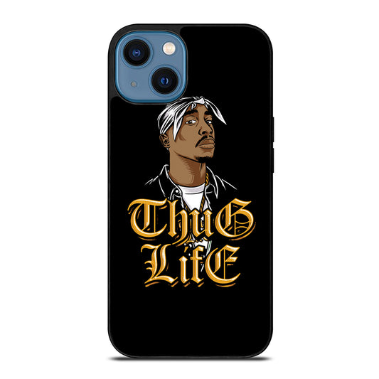TUPAC SHAKUR THUG LIFE iPhone 14 Case Cover