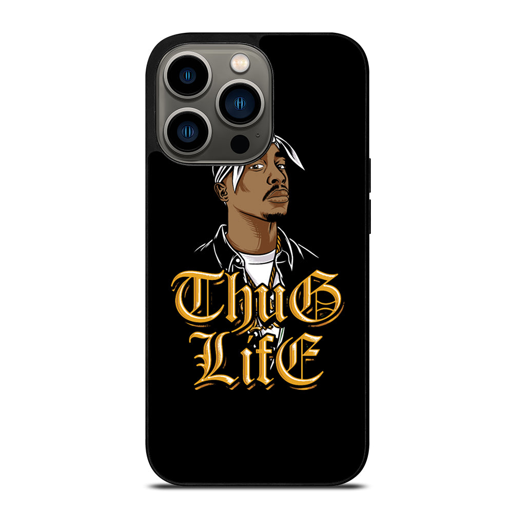 TUPAC SHAKUR THUG LIFE iPhone 13 Pro Case Cover