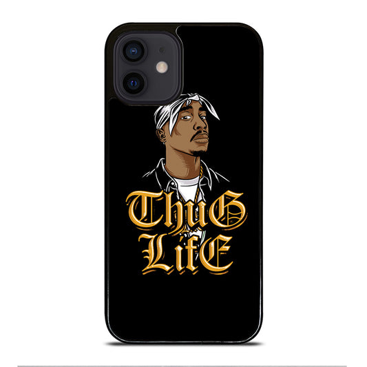 TUPAC SHAKUR THUG LIFE iPhone 12 Mini Case Cover