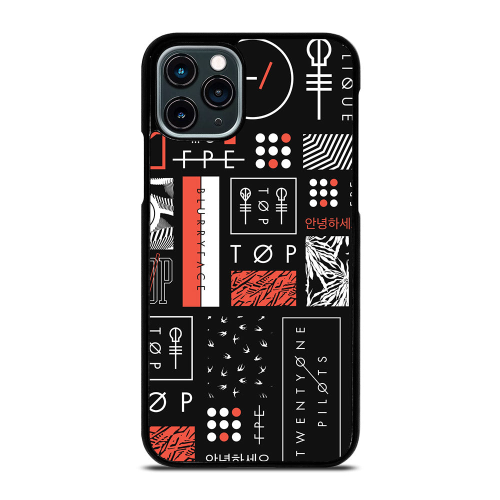 TWENTY ONE PILOTS BLURRYFACE 2 iPhone 11 Pro Case Cover