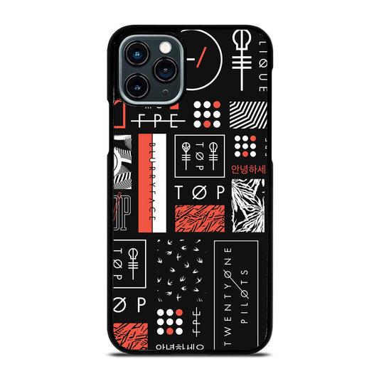 TWENTY ONE PILOTS BLURRYFACE 2 iPhone 11 Pro Case Cover