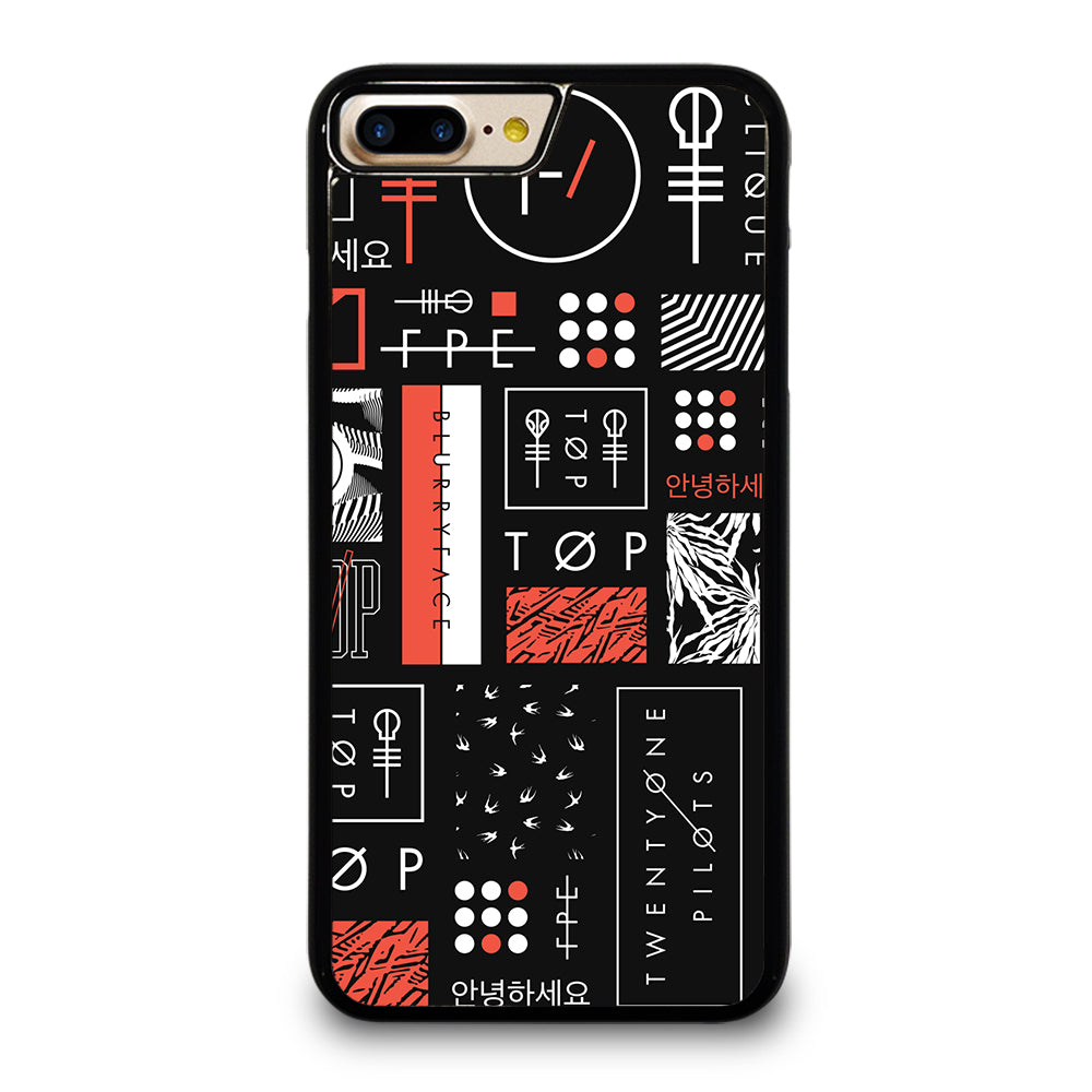 TWENTY ONE PILOTS BLURRYFACE 2 iPhone 7 / 8 Plus Case Cover