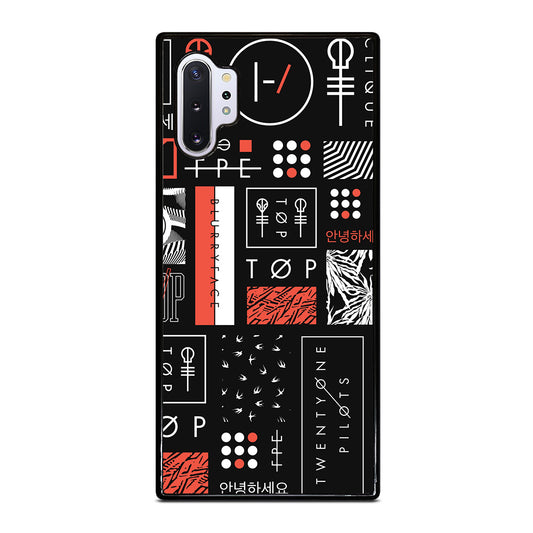 TWENTY ONE PILOTS BLURRYFACE 2 Samsung Galaxy Note 10 Plus Case Cover