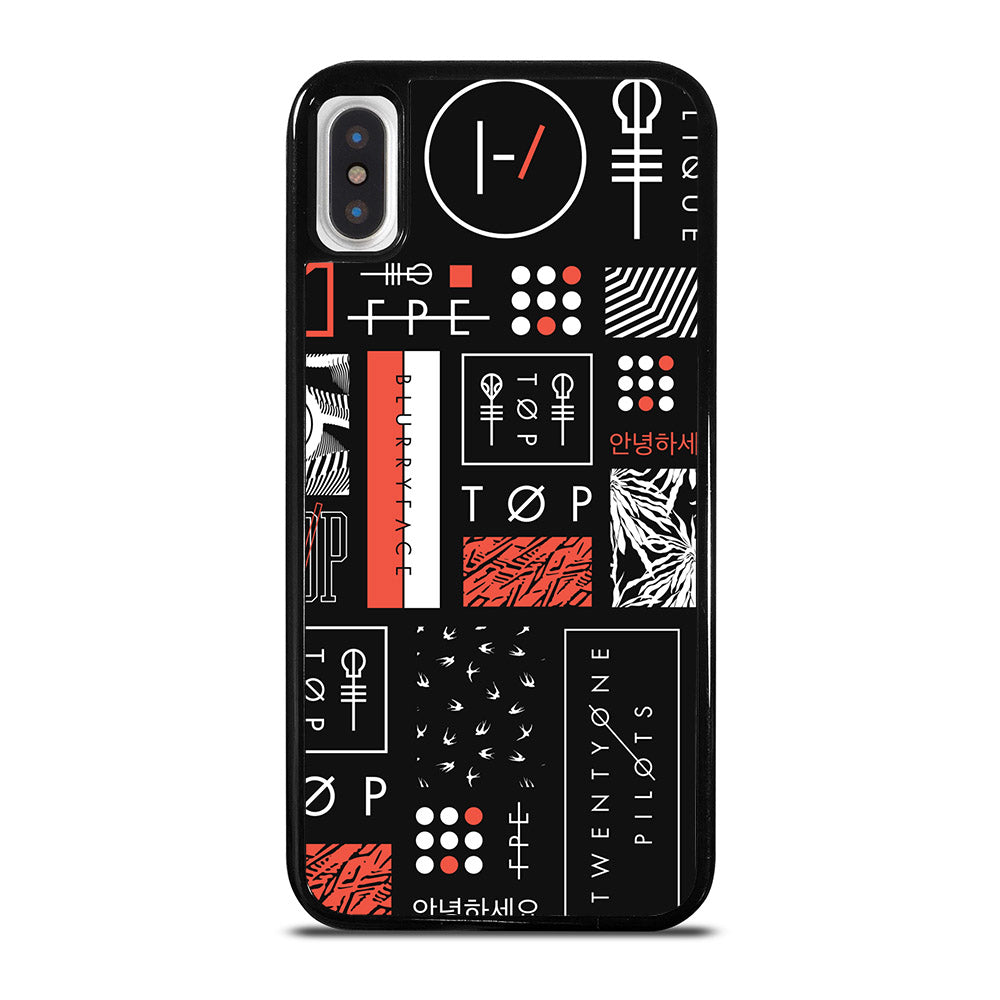 TWENTY ONE PILOTS BLURRYFACE 2 iPhone X / XS Case Cover