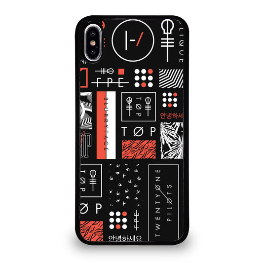 TWENTY ONE PILOTS BLURRYFACE 2 iPhone XS Max Case Cover