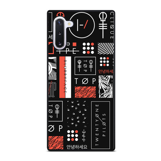 TWENTY ONE PILOTS BLURRYFACE 2 Samsung Galaxy Note 10 Case Cover