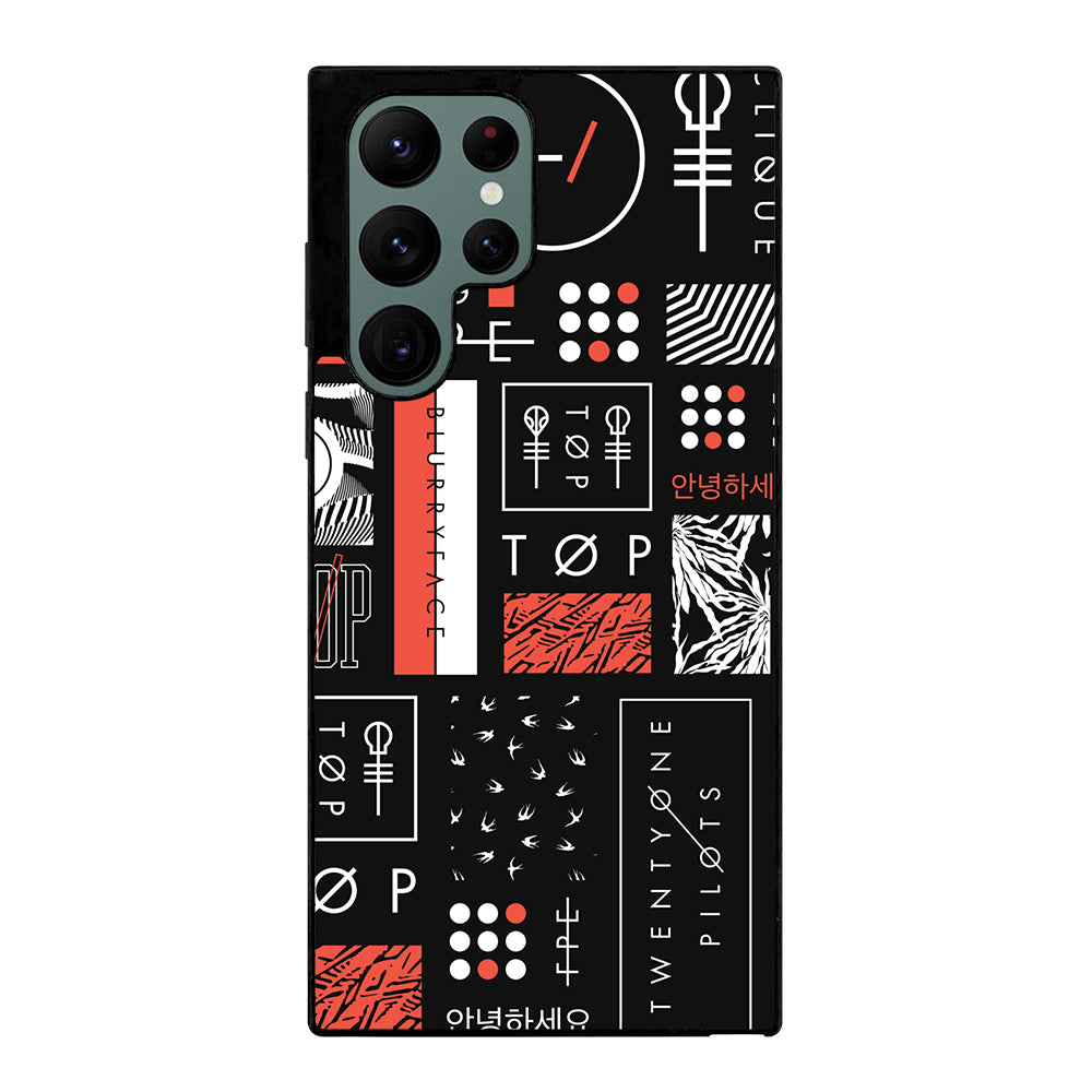 TWENTY ONE PILOTS BLURRYFACE 2 Samsung Galaxy S22 Ultra Case Cover