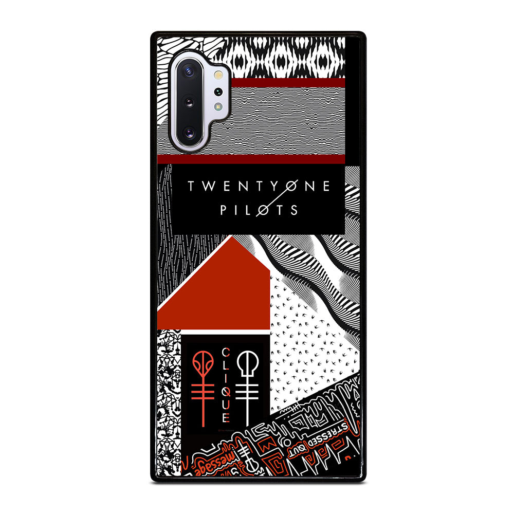 TWENTY ONE PILOTS BLURRYFACE Samsung Galaxy Note 10 Plus Case Cover