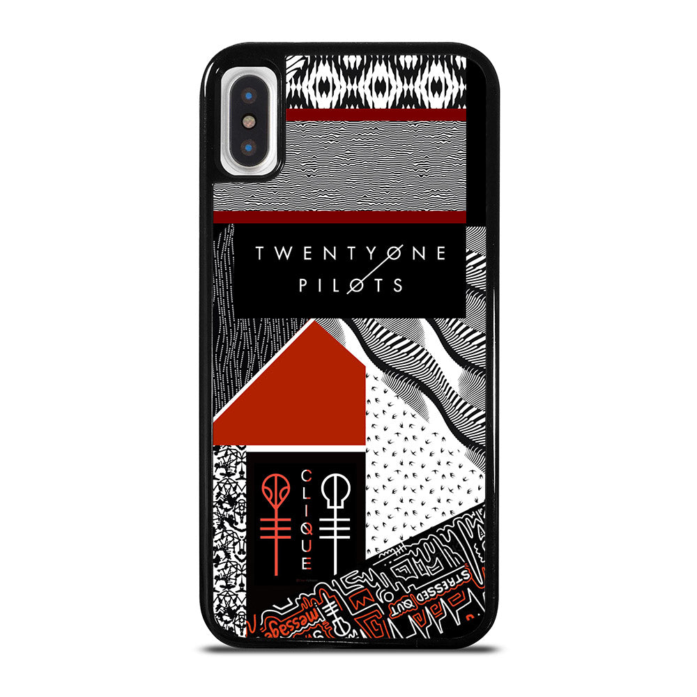 TWENTY ONE PILOTS BLURRYFACE iPhone X / XS Case Cover