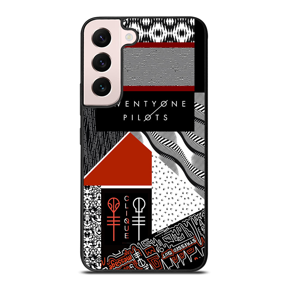 TWENTY ONE PILOTS BLURRYFACE Samsung Galaxy S22 Plus Case Cover