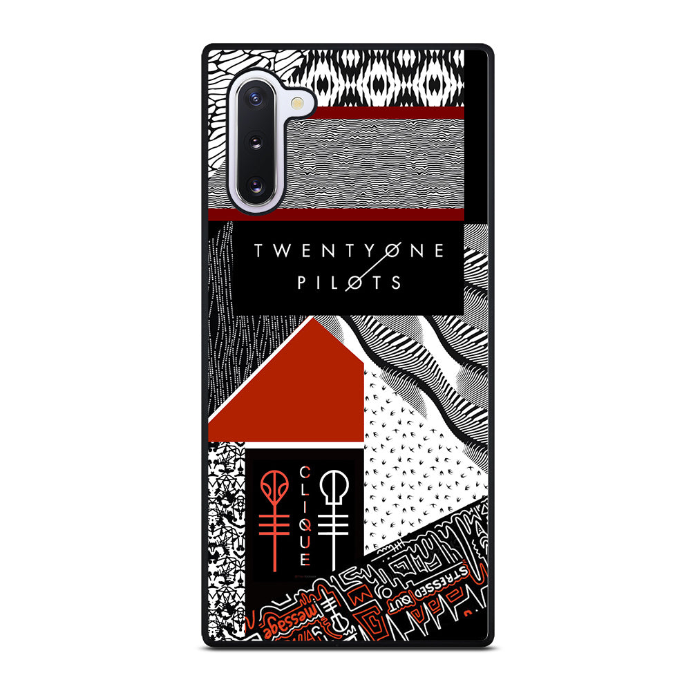 TWENTY ONE PILOTS BLURRYFACE Samsung Galaxy Note 10 Case Cover