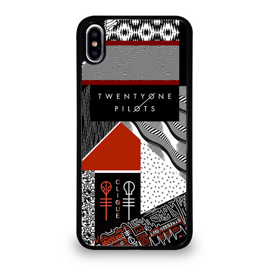 TWENTY ONE PILOTS BLURRYFACE iPhone XS Max Case Cover