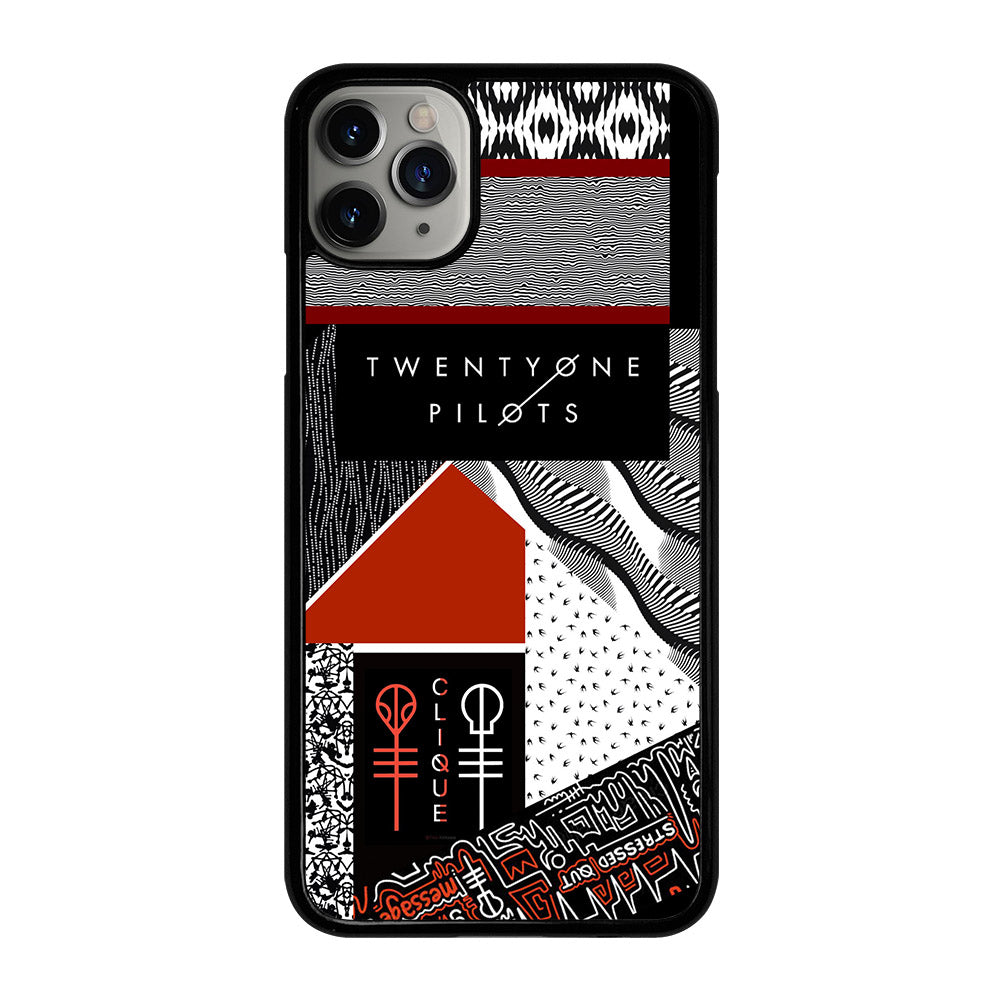 TWENTY ONE PILOTS BLURRYFACE iPhone 11 Pro Max Case Cover
