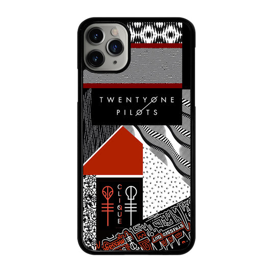 TWENTY ONE PILOTS BLURRYFACE iPhone 11 Pro Max Case Cover