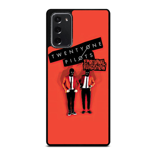 TWENTY ONE PILOTS EMOTIONAL ROADSHOW Samsung Galaxy Note 20 Case Cover
