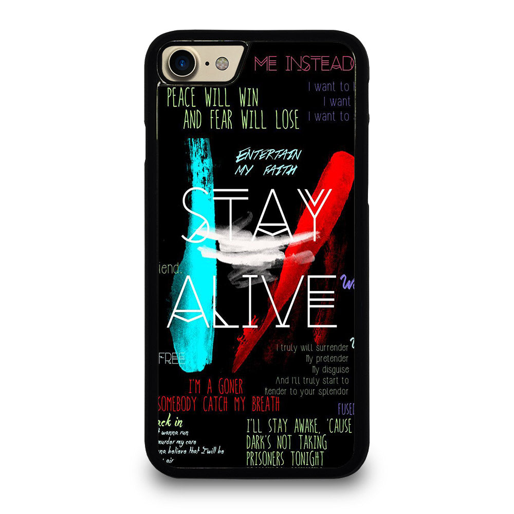 TWENTY ONE PILOTS STAY ALIVE LYRICS iPhone 7 / 8 Case Cover