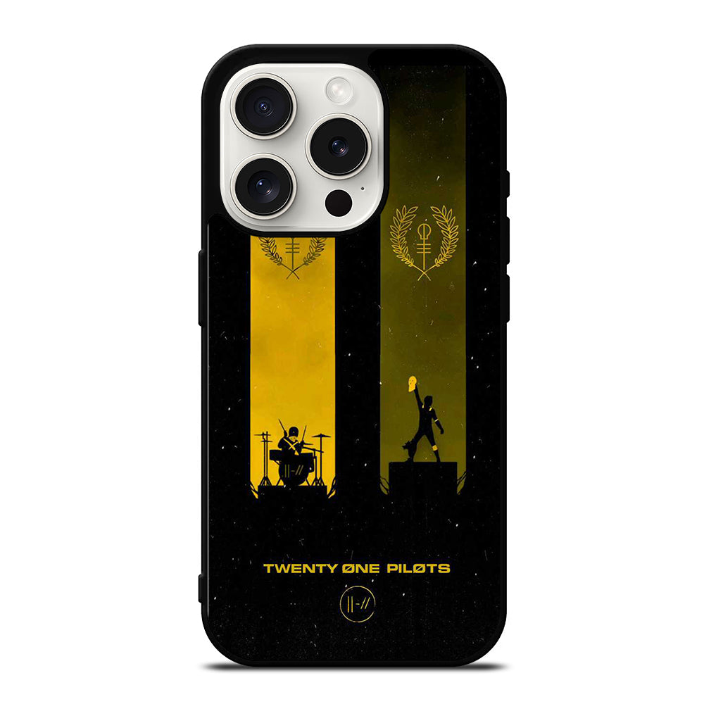 TWENTY ONE PILOTS BAND iPhone 15 Pro Case Cover