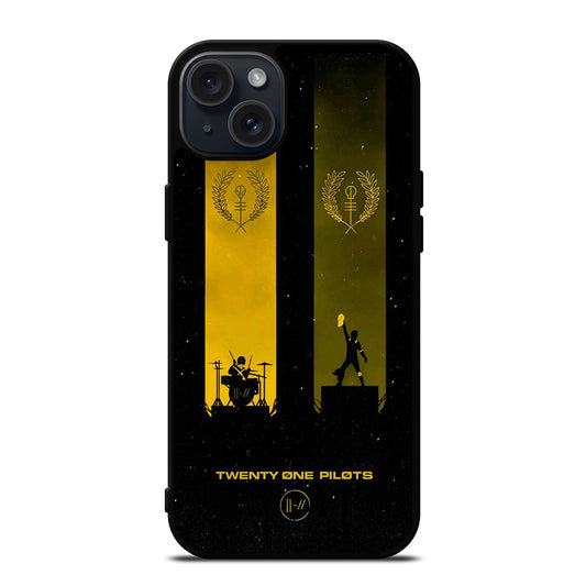 TWENTY ONE PILOTS BAND iPhone 15 Plus Case Cover