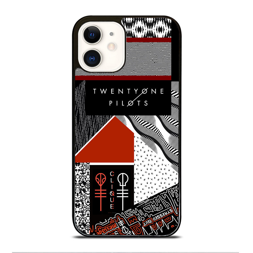 TWENTY ONE PILOTS BLURRYFACE iPhone 12 Case Cover