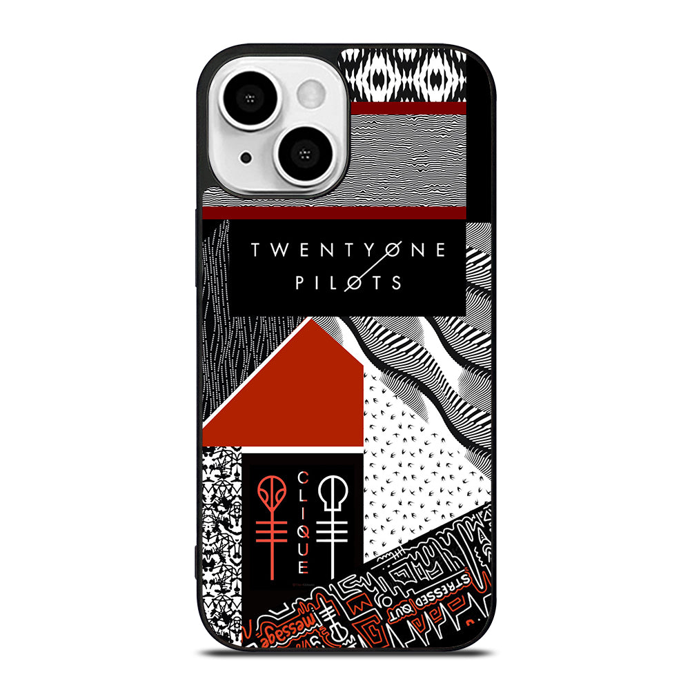TWENTY ONE PILOTS BLURRYFACE iPhone 13 Mini Case Cover