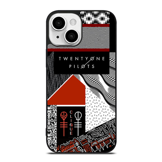TWENTY ONE PILOTS BLURRYFACE iPhone 13 Mini Case Cover