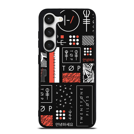 TWENTY ONE PILOTS BLURRYFACE 2 Samsung Galaxy S23 Case Cover