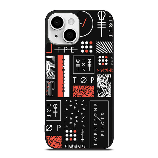 TWENTY ONE PILOTS BLURRYFACE 2 iPhone 13 Mini Case Cover