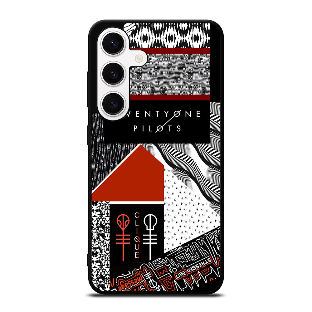 TWENTY ONE PILOTS BLURRYFACE Samsung Galaxy S24 Case Cover