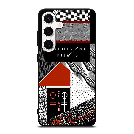TWENTY ONE PILOTS BLURRYFACE Samsung Galaxy S24 Case Cover
