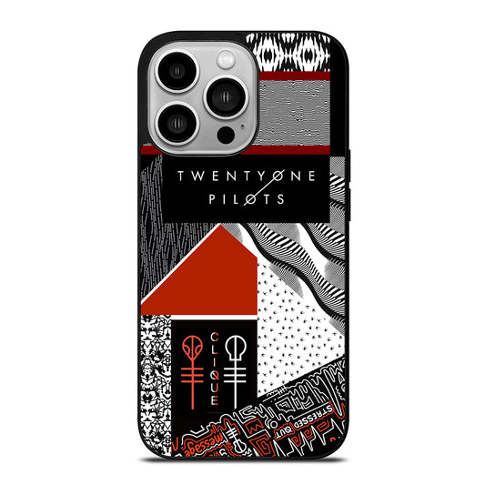 TWENTY ONE PILOTS BLURRYFACE iPhone 14 Pro Case Cover
