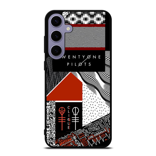 TWENTY ONE PILOTS BLURRYFACE Samsung Galaxy S24 Plus Case Cover