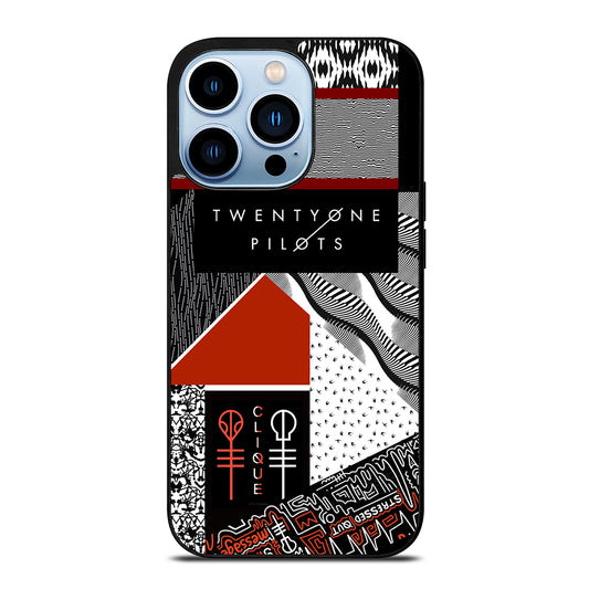 TWENTY ONE PILOTS BLURRYFACE iPhone 13 Pro Max Case Cover