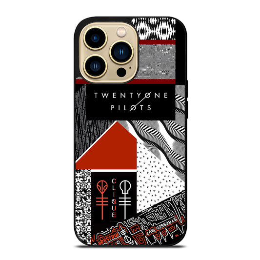 TWENTY ONE PILOTS BLURRYFACE iPhone 14 Pro Max Case Cover
