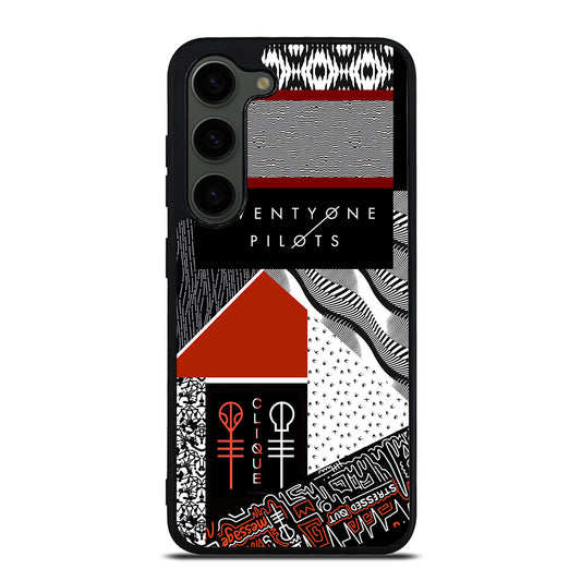 TWENTY ONE PILOTS BLURRYFACE Samsung Galaxy S23 Plus Case Cover