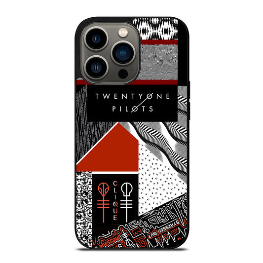 TWENTY ONE PILOTS BLURRYFACE iPhone 13 Pro Case Cover