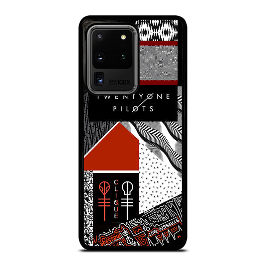 TWENTY ONE PILOTS BLURRYFACE Samsung Galaxy S20 Ultra Case Cover