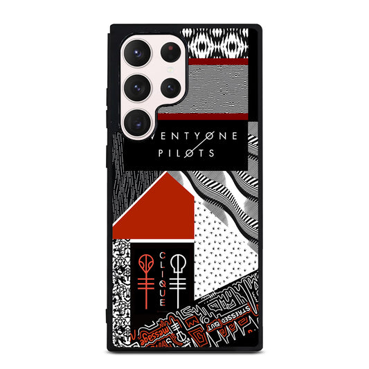 TWENTY ONE PILOTS BLURRYFACE Samsung Galaxy S23 Ultra Case Cover