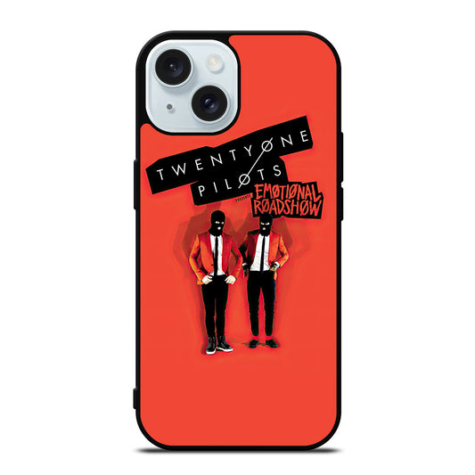 TWENTY ONE PILOTS EMOTIONAL ROADSHOW iPhone 15 Case Cover