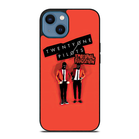 TWENTY ONE PILOTS EMOTIONAL ROADSHOW iPhone 14 Case Cover