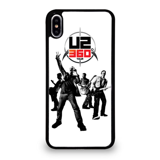 U2 BAND 360 TOUR iPhone XS Max Case Cover