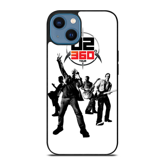 U2 BAND 360 TOUR iPhone 14 Case Cover