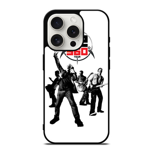U2 BAND 360 TOUR iPhone 15 Pro Case Cover