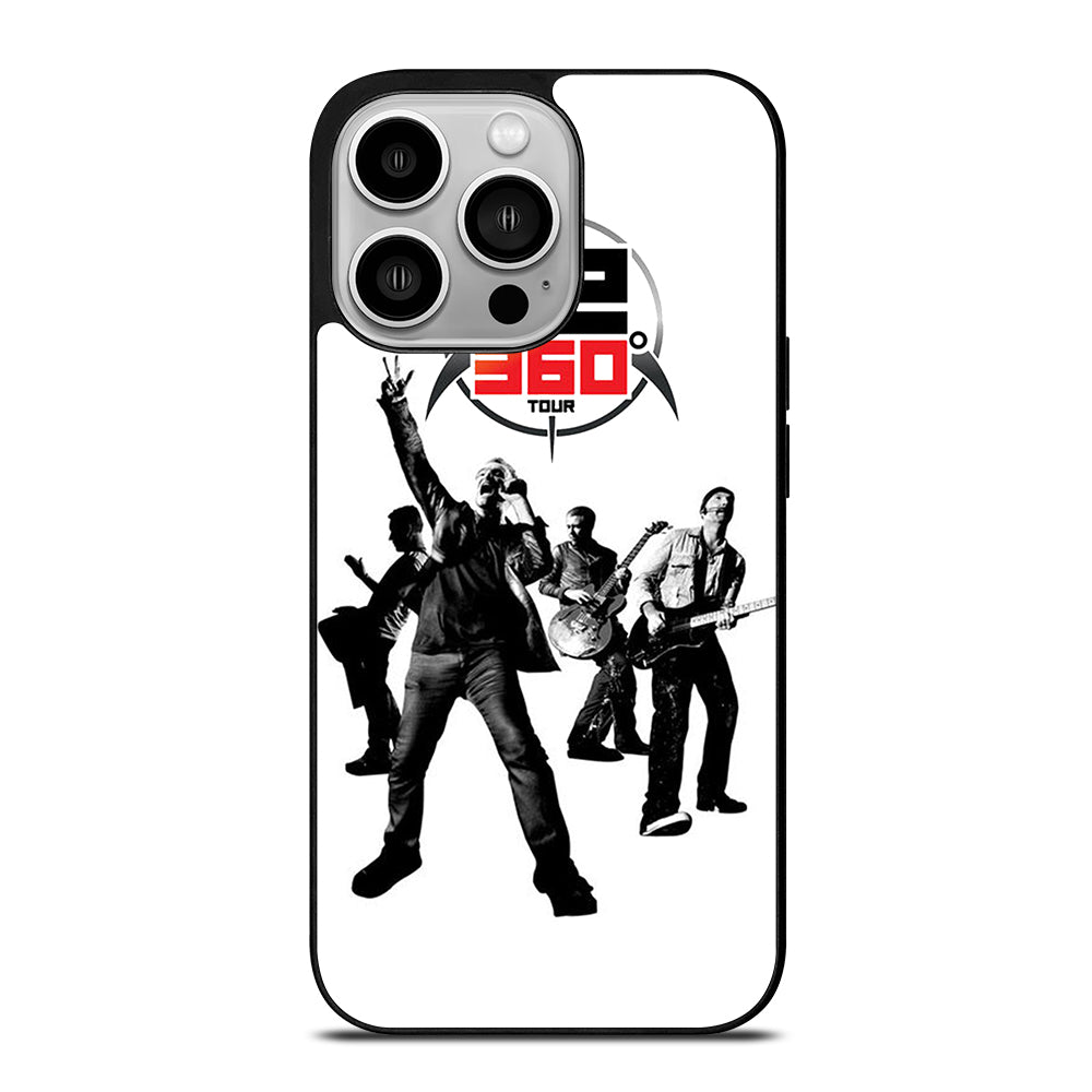 U2 BAND 360 TOUR iPhone 14 Pro Case Cover