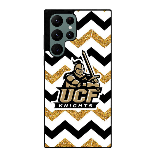 UCF KNIGHTS STRIPE LOGO Samsung Galaxy S22 Ultra Case Cover