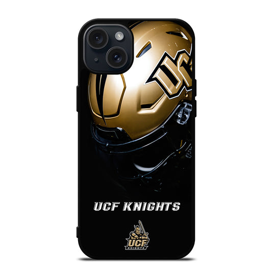UCF KNIGHTS FOOTBALL HELMET iPhone 15 Plus Case Cover