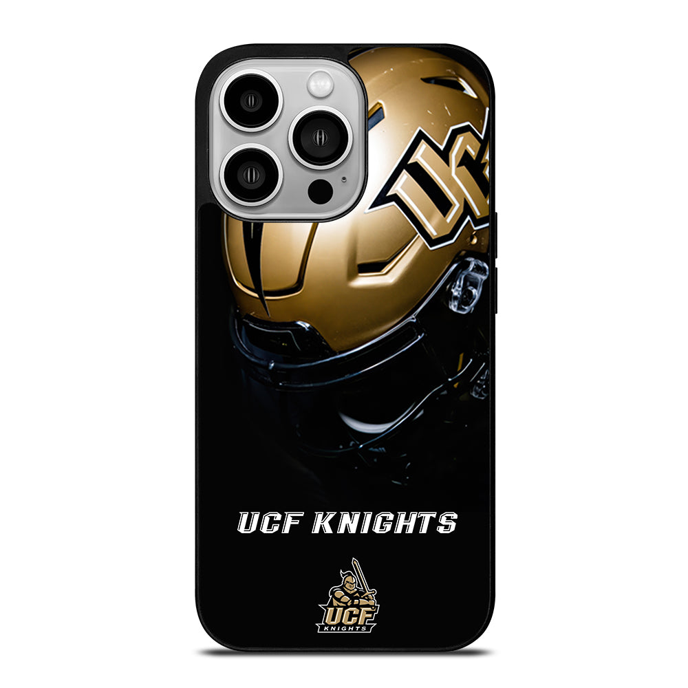 UCF KNIGHTS FOOTBALL HELMET iPhone 14 Pro Case Cover