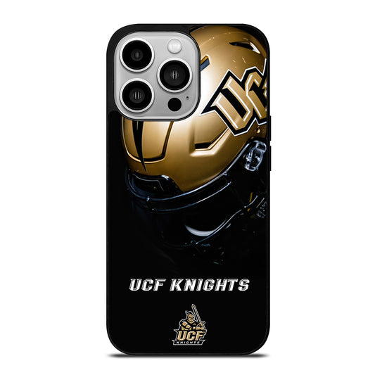 UCF KNIGHTS FOOTBALL HELMET iPhone 14 Pro Case Cover