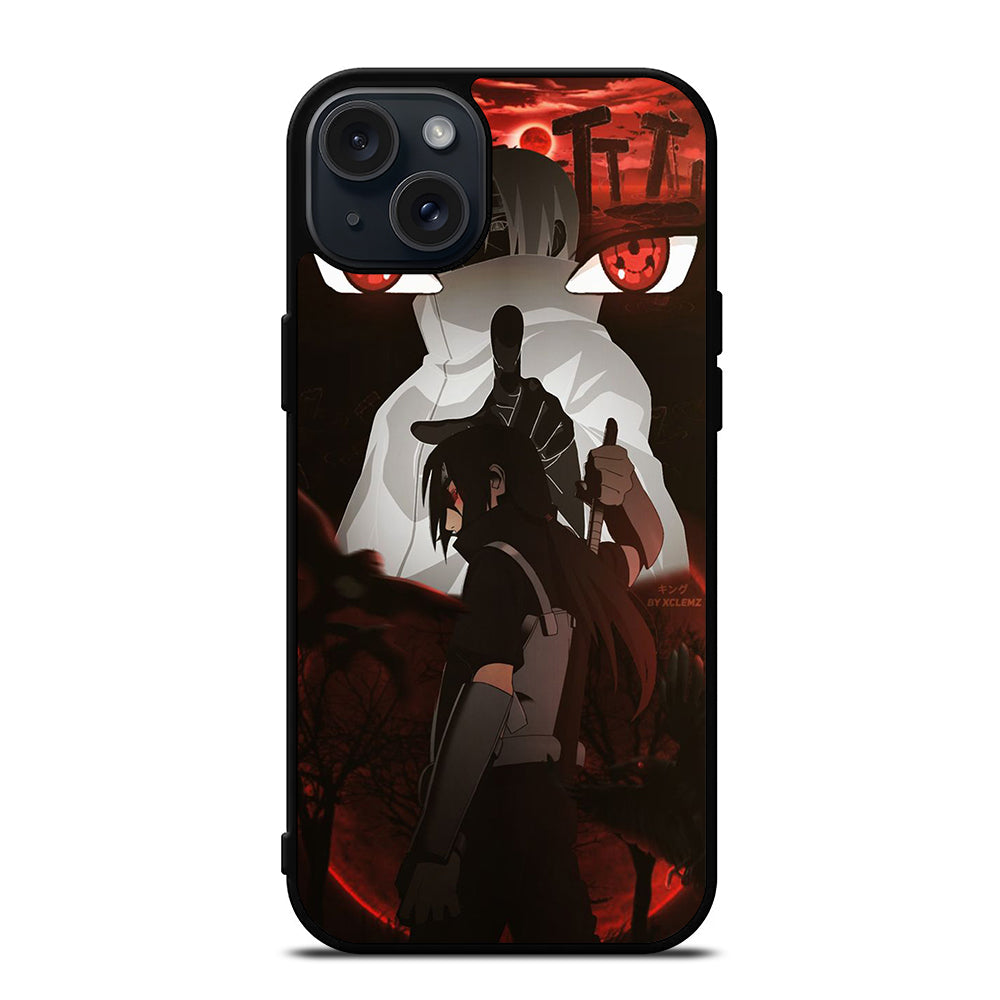 UCHIHA ITACHI NARUTO ANIME iPhone 15 Plus Case Cover