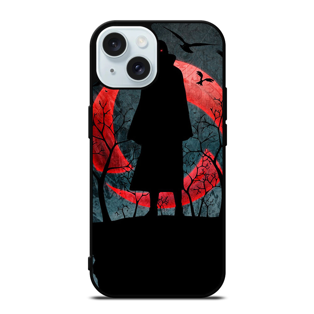 UCHIHA ITACHI SHARINGAN NARUTO iPhone 15 Case Cover