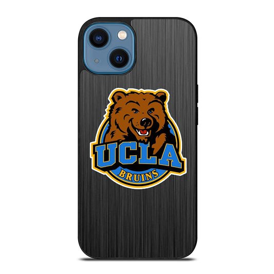 UCLA BRUINS METAL LOGO iPhone 14 Case Cover